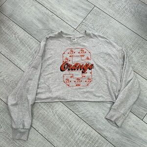 Syracuse Victoria’s Secret Pink cropped crewneck size L